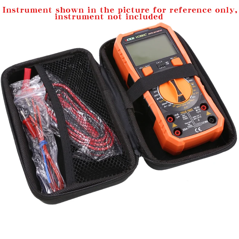 PAEKMETER Multimeter Case Multimeter Tool Kit Canvas Storage Bag Thickened Oxford Cloth Bag tool case,carry case for multimeter