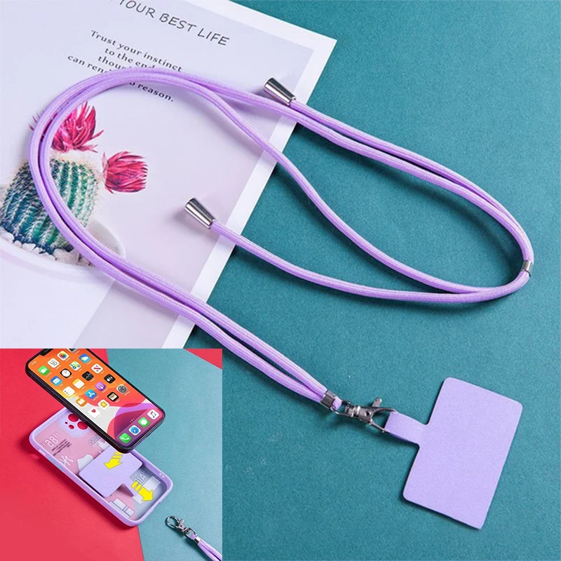 CrossbodyLanyardNecklaceMobilePhoneStrapUniversalPhoneLanyardLongAdjustmentPhoneCase