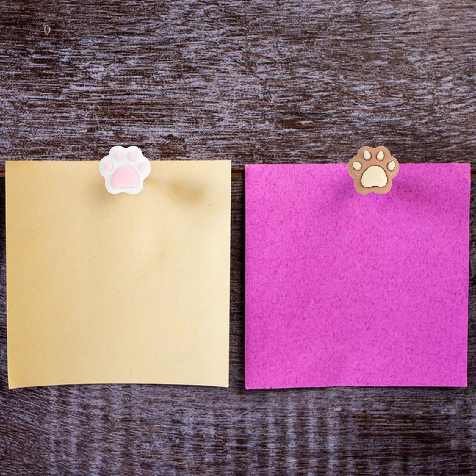 30Pcs 개 발톱 모양 푸시핀 귀여운 동물 모양 핀 장 코르크보드 핀 게시판 사무용품 책상 액세서리