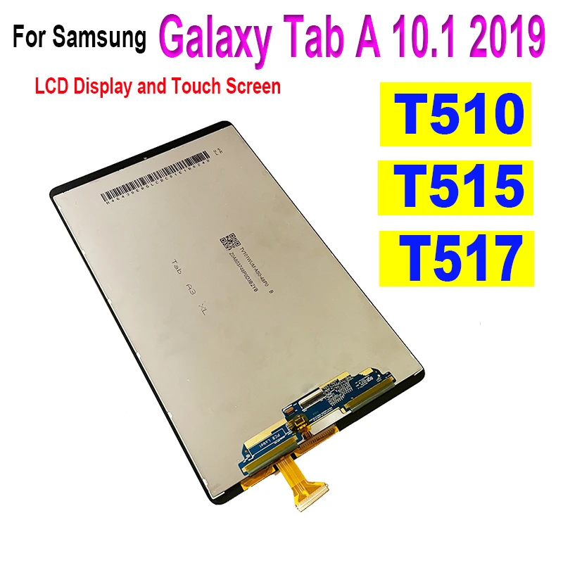 Lcds T510 For Samsung Galaxy Tab A 10.1 2019 T510 Display T515 T517 Touch  Digitizer Sensor Matrix Assembly Replacement SM-T510 - AliExpress