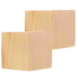 Furniture Booster Blocks Foot Pad Furniture Risers For Desk Legs Solid Wood Bed Frame Raisers Height Lift Chair Sofa