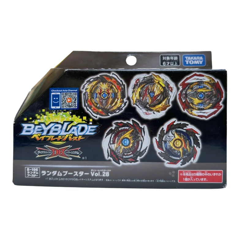 

Original Takara Tomy Beyblade Burst DB B196 Ultimate Valkyrie Random 1pcs Booster Vol. 28 Pre-sale