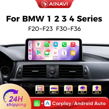 Radio para Auto AINAVI F30, Sistema Multimedia para Auto F20, Carplay Inalámbrico, Android Auto para BMW Serie 3 F31 F32, Serie 1 F20 F21, Pantalla Táctil HD 1