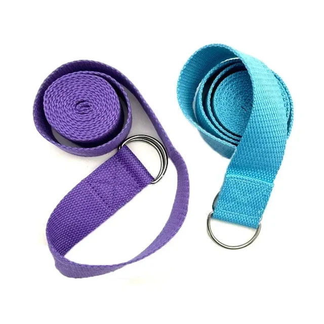 183x3.8cm Yoga Strap Cotton Exercise Yoga Belt Adjustable Woven Stretch D-Ring Buckle Fitness Stretching Bands Pilates Rope 183x3.8cm Yoga Strap Cotton Exercise Yoga Belt Adjustable Woven Stretch D-Ring Buckle Fitness Stretching Bands Pilates Rope