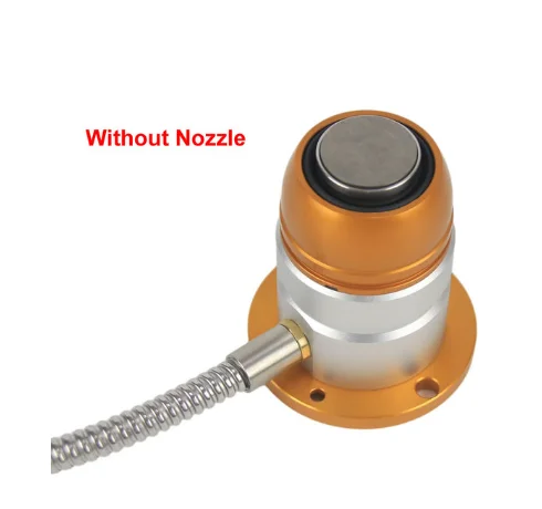 Without nozzle