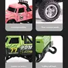 Mini RC Monster Truck 1:64 Alloy Off-Road Car Professional Light Shock Absorption 2.4G Radio Remote Control Toy Gift For Kids 6