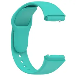 Silicone Sport Bracelet Wristband Replacement (Teal blue)