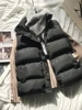 Women Winter Warm Cotton Padded Puffer Vests Sleeveless Parkas Jacket 1