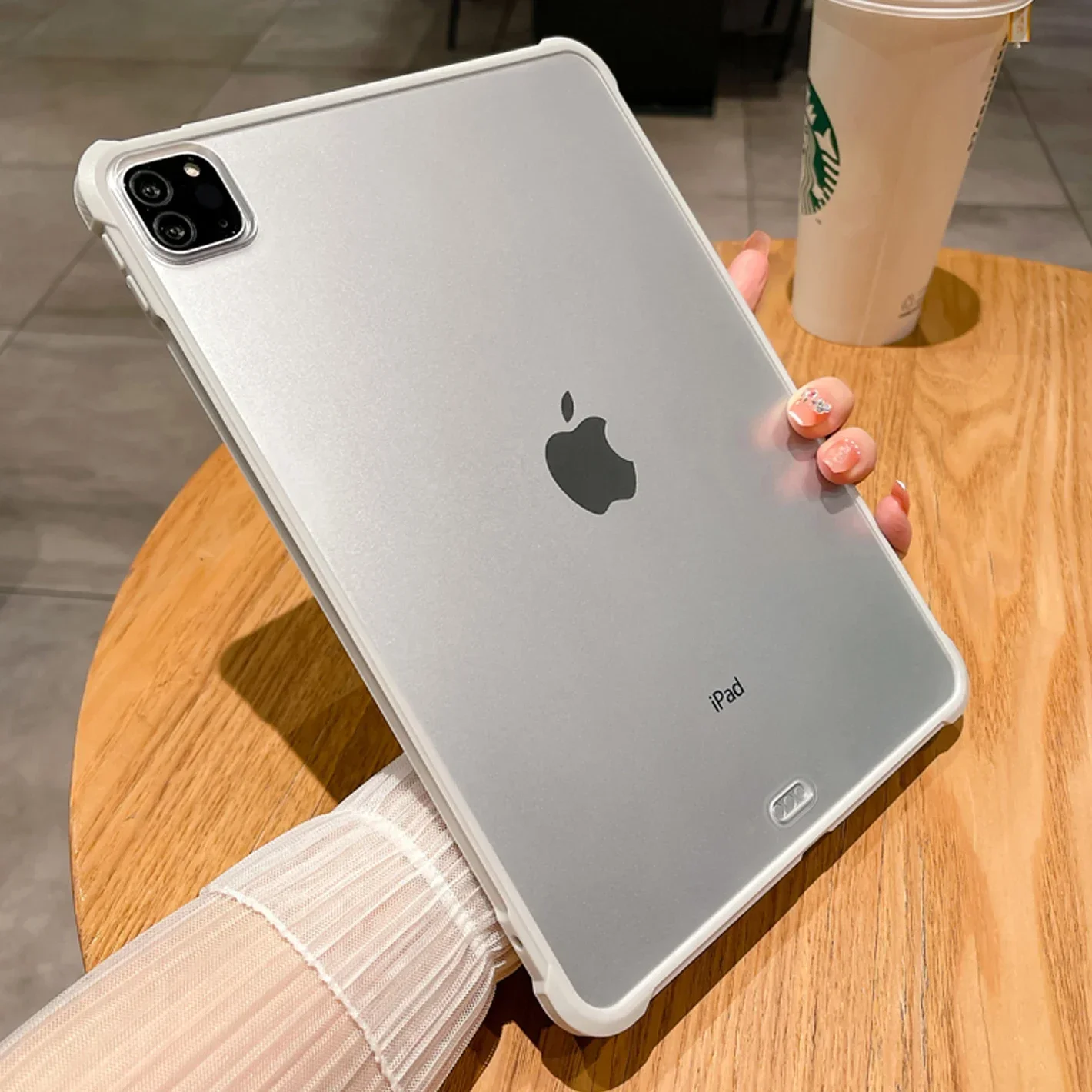 Sleek Matte Shockproof Tablet Cover - Premium Protection