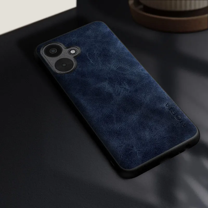 Stylish Case For Xiaomi Redmi 13C 12C 13 12 4G 5G coque premium durable pu leather cover for redmi 13c funda capa 2 S4661f35235f24059b0a692065145c7994