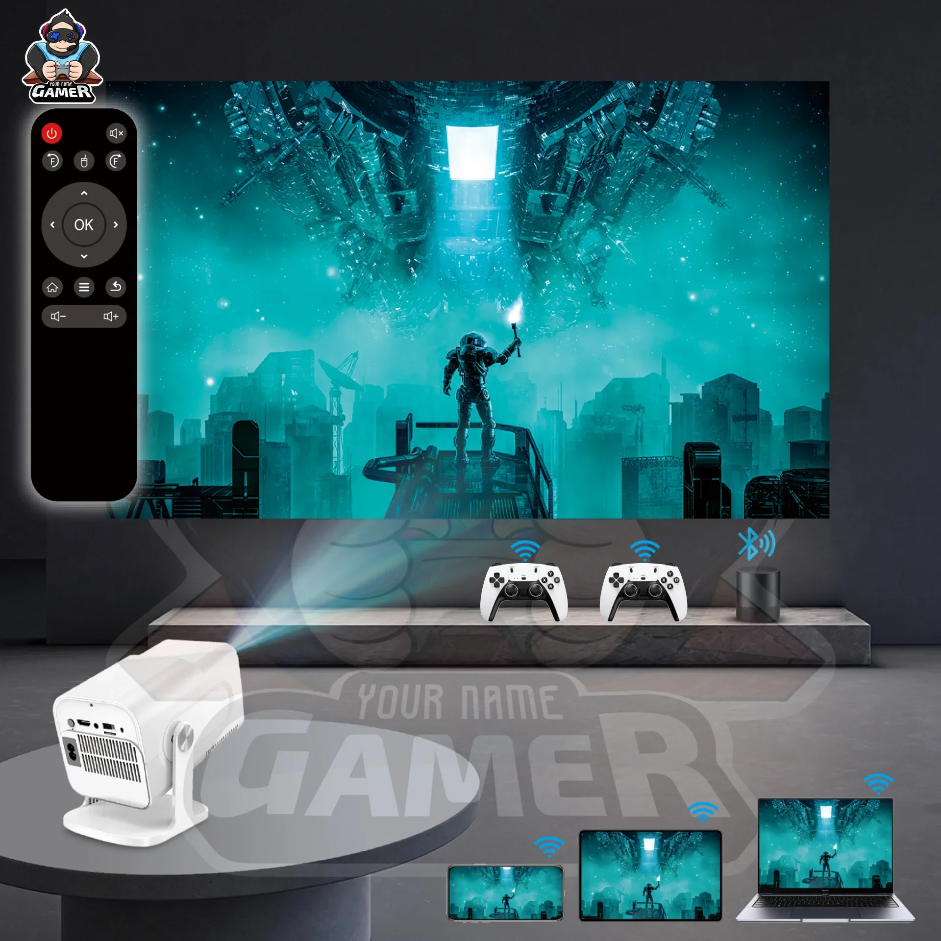 HOT Project Hcs350 Pro Retro Video Game Consoles Handheld Game Console WIFI Portable Intelligent Quad Core Arm Cortex-a53