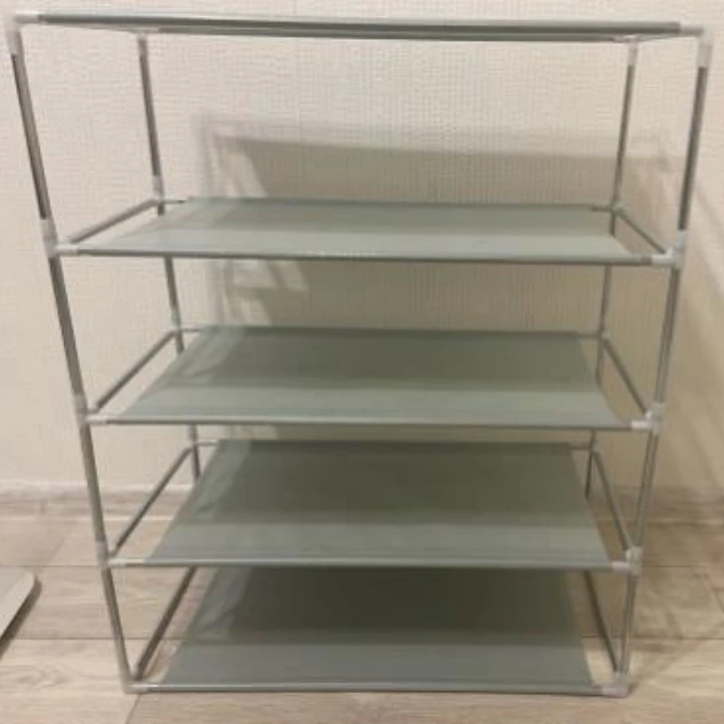 Shoe Cabinet Shoe Organizer Shoe Rack Simple shoe rack home economic dormitory female door dustproof storage shoe cabinet space small shoes shelf rack WF821330