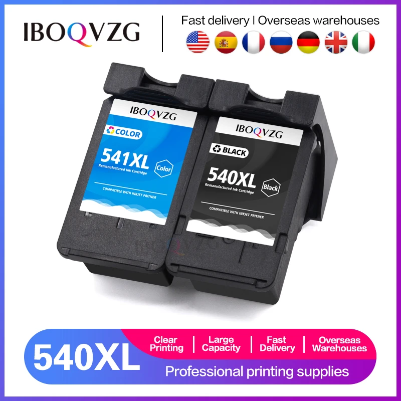 Pg540 Cl541 Pg-540 Cl-541 Per Canon 540Xl 541Xl Cartuccia Di Inchiostro Pg 540 Per Stampante Pixma Mg4250 Mg3250 Mg3255 Mg3550 Mg4100 Mg4150