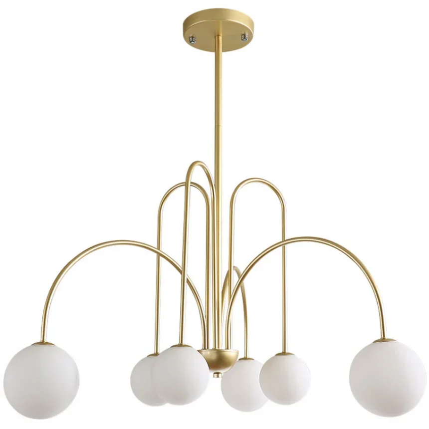 Modern Glass Pendant Lights for Living Room Kitchen Bedroom Ceiling Chandeliers Decoration Hanging Lamp Home Decor Nordic Design