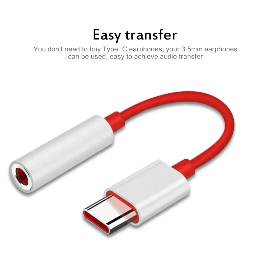 Type C To 3.5mm Adapter For Oneplus 13 13r 12 Nord 4/3/CE4 Ace 5 Pro Ace5 One Plus 13 Pad 3