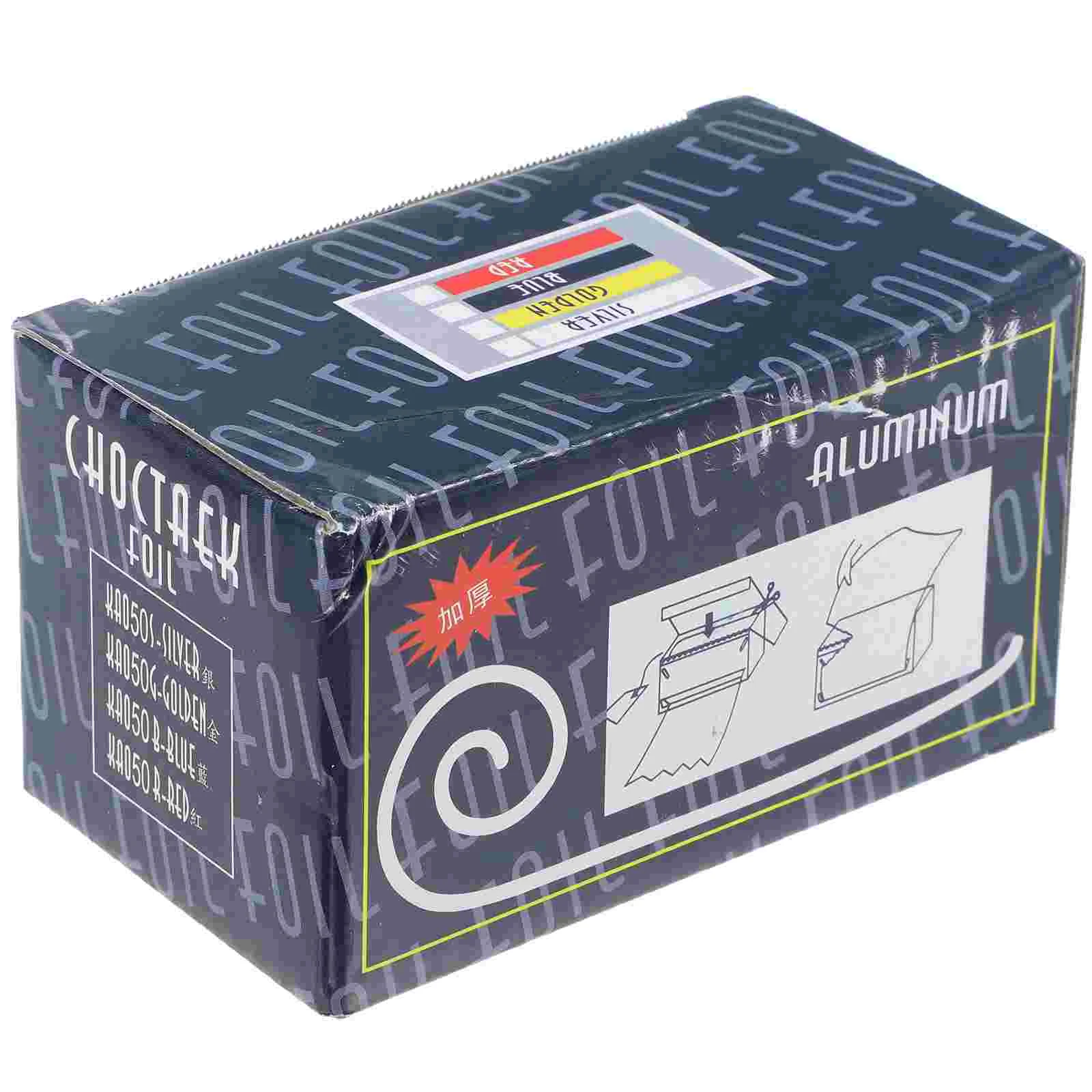 Beauty Salon Accessories Tin Foil Hair Coloring Thicken Tin Foil Hairdressing Perm Modeling Tool Aluminum Foil Sheet For Salon