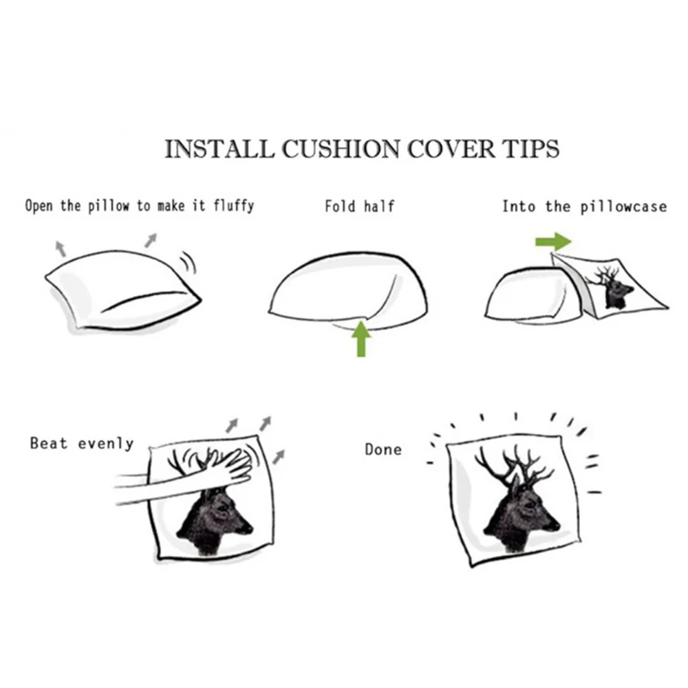 Pillow case on chair