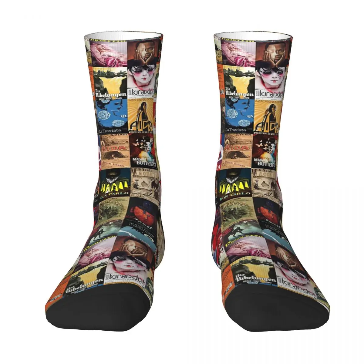 Opera stockings Thickened thermal stockings Men's and women's stockings, For Unisex