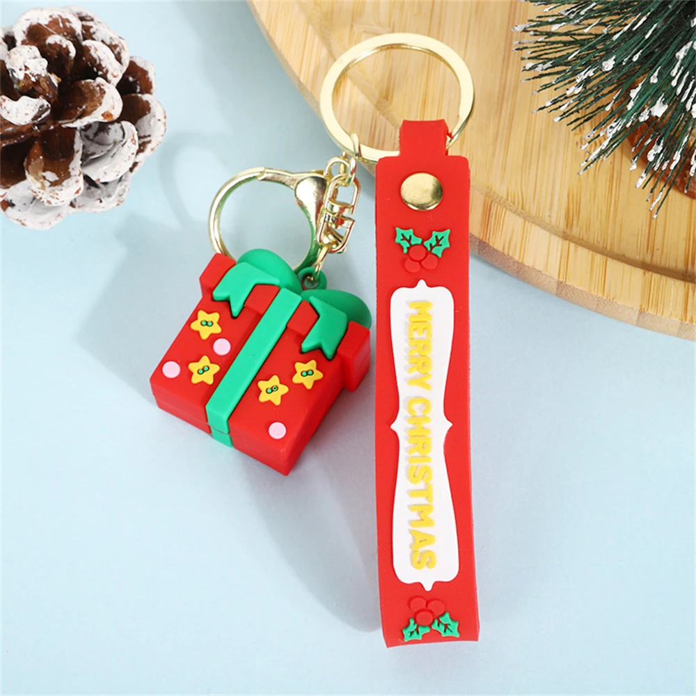 Fashion Cartoon PU Leather Keychain Cute Flower Star Christmas Tree Leather Key  Chain Men Women Car Waist Wallet Keyrings - AliExpress