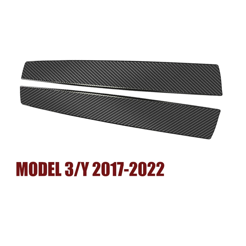 Armaturenbrett Abdeckung Panel Tür Trim Carbon Fibre ABS Innen Änderung  Zubehör Für Tesla Modell 3 Y 2017-2022 2021 modell Y - AliExpress