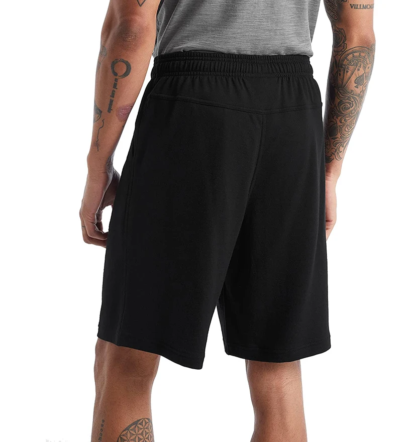 Men Merino Shorts 70%/83% Merino Wool Shorts Outdoor Casual Running Hiking Sports Sweat Men Shorts Breathable Quick Drying 2