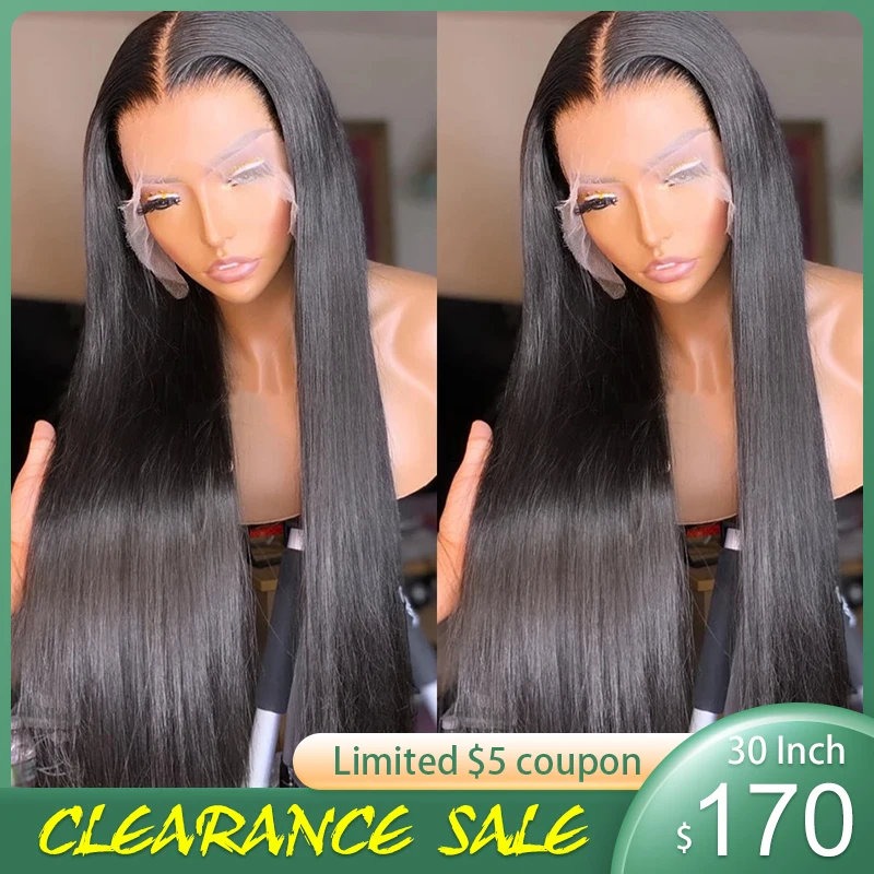 

Straight 4x4 Lace Closure Wigs HD Lace Frontal Wigs Brazilian Remy 13x4 Lace Frontal Wigs For Women Human Hair