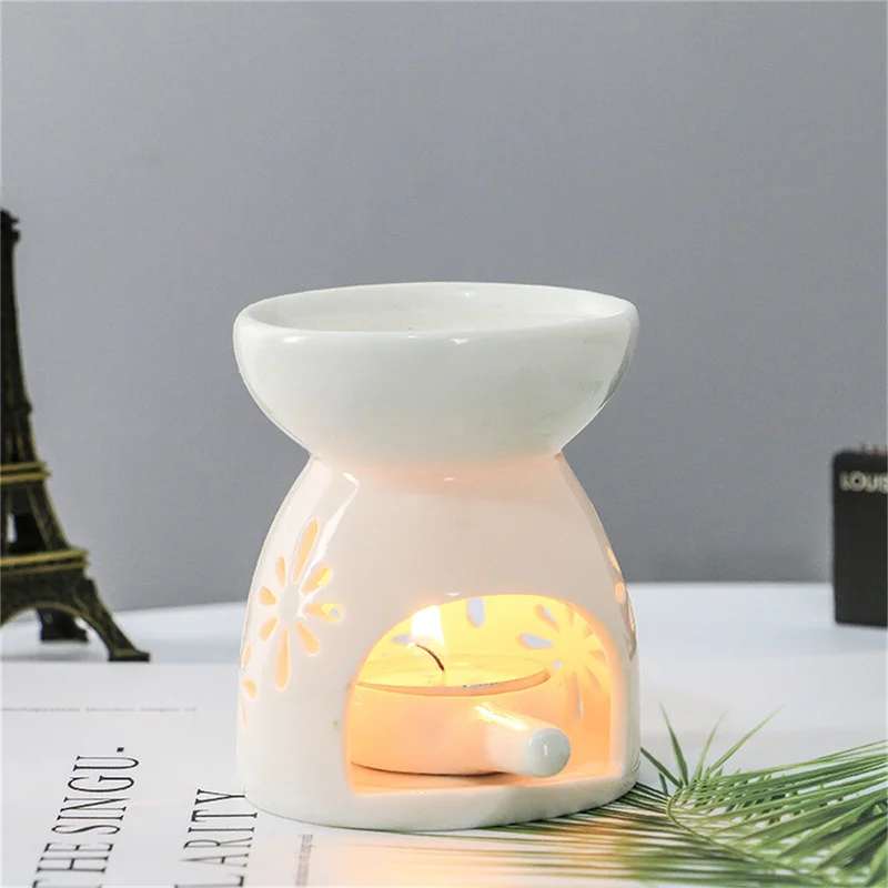New 1pc Candle Diffuser Ceramic Incense Burner Aromatherapy Burner