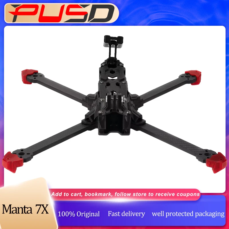 Original Axisflying Manta X7 Frame True X more stable Frame for 7 inch FPV Drone Long Range RC FPV Freestyle