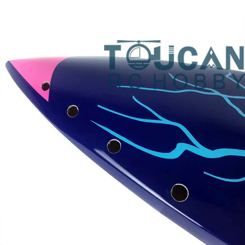 H620 Fiber Glass Electric Race PNP RC Boat W/ Motor Servo ESC W/O Battery 75km/h TOUCAN Outdoor Toys for Adult Boys TH02659 6