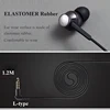 Original Audio-Technica ATH-CKR50iS 3.5mm Earphones with Mic Earphones Remote Control Heavy Bass Sound for Phones Tablet Laptop 5