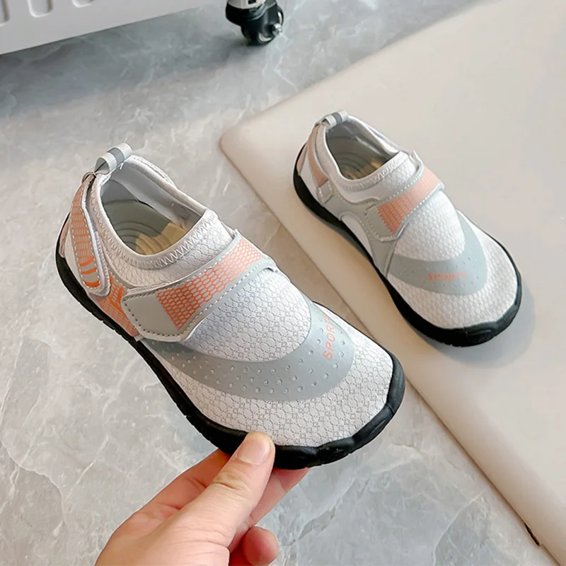Children's Lightweight Non-Slip Aqua Shoes for Summer Beach & Outdoor Adventures