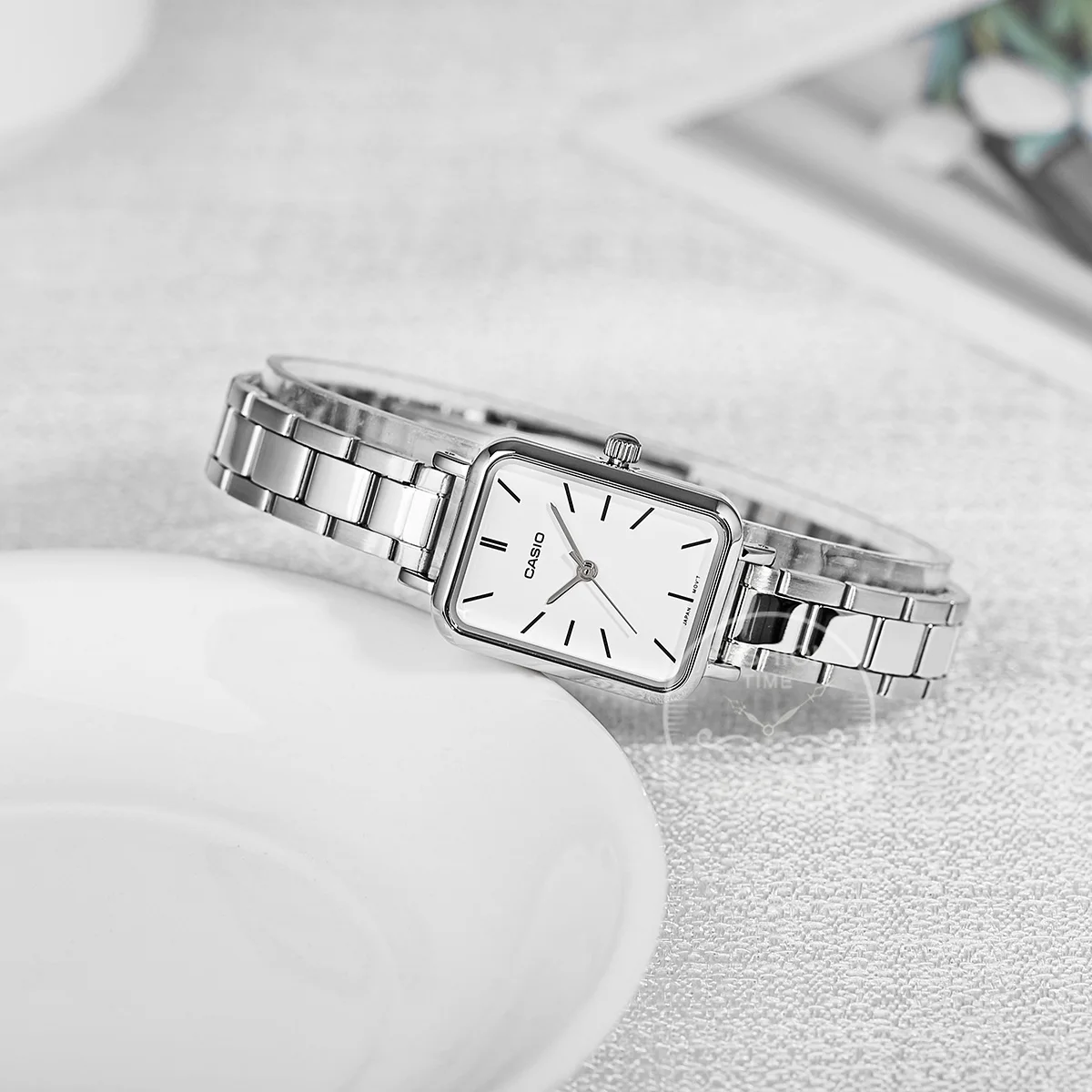 ساعة كاسيو ساعات نسائية مجموعة العلامات التجارية ا...