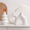 CAPIRON Set of 3 Ceramic Vases Nordic Decor Boho Centerpiece Wall Shelf Living Room Decoration Coffee Table Accessories Interior 2