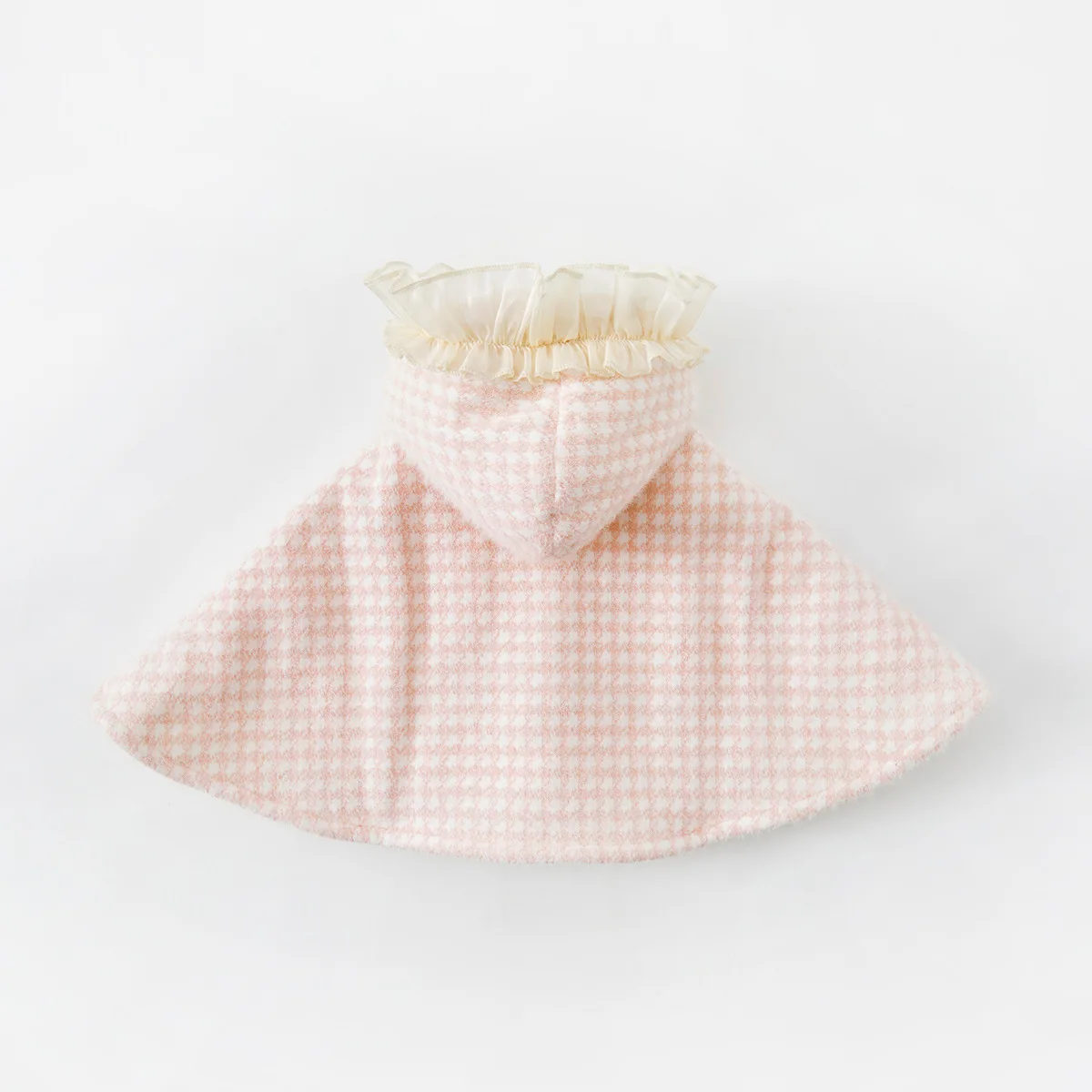 IYEAL Baby Winter Clothing New Girl Baby 1-Year Old Cloak with Thick Velvet Girl Shawl New Year's Wear