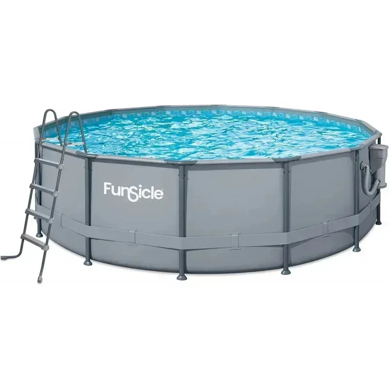 Oasis Designer 16 Foot Round Above Ground Pool