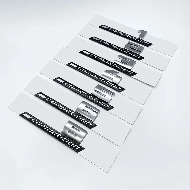 1 Paio 3D Abs M Abs Emblem Fender Edition Per Bmw M1 M2 M3 M4 M5 M6 Car Badge Sticker