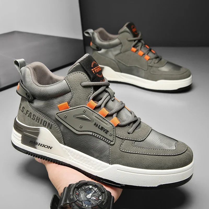 

2023, мужская повседневная Осенняя Вулканизированная обувь, Мужская прогулочная спортивная обувь для улицы