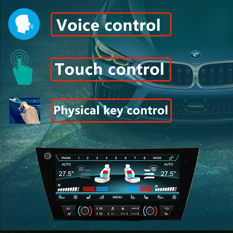BMW X5 F15 X6 F16  AC г, 2014-2019    , LCD ġ ũ ÷, ÷  ÷