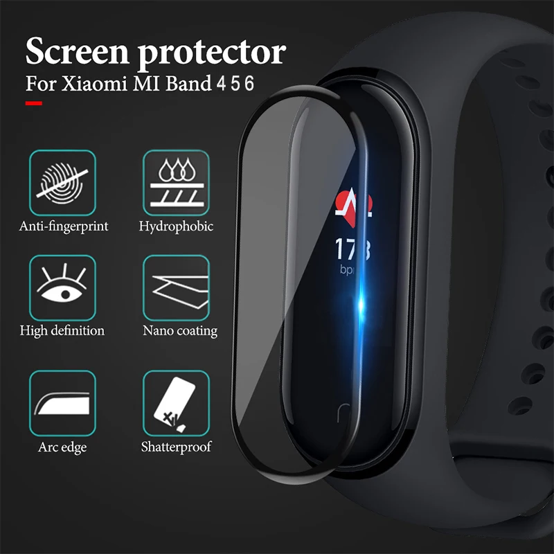 For Xiaomi Mi Band 8 Pro Smart Band PMMA Plastic Full Screen Coverage  Screen Protector