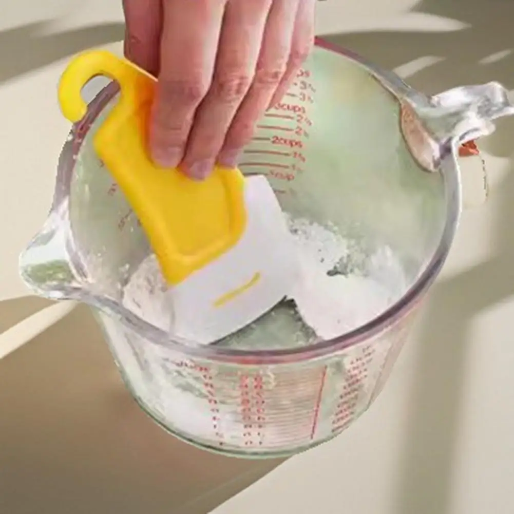 Silicone Pot Scraper Silicone Decontamination Scraper High Heat Resistant Silicone Spatula Set for Efficient Safe Kitchen Use 4