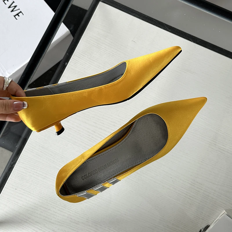 

ZOOKERLIN 2024 Autumn Woman Shoes Fashion Women's Pumps Pointed Low Heel Shallow Women Sandals Shoes For Women Zapatos De Mujer
