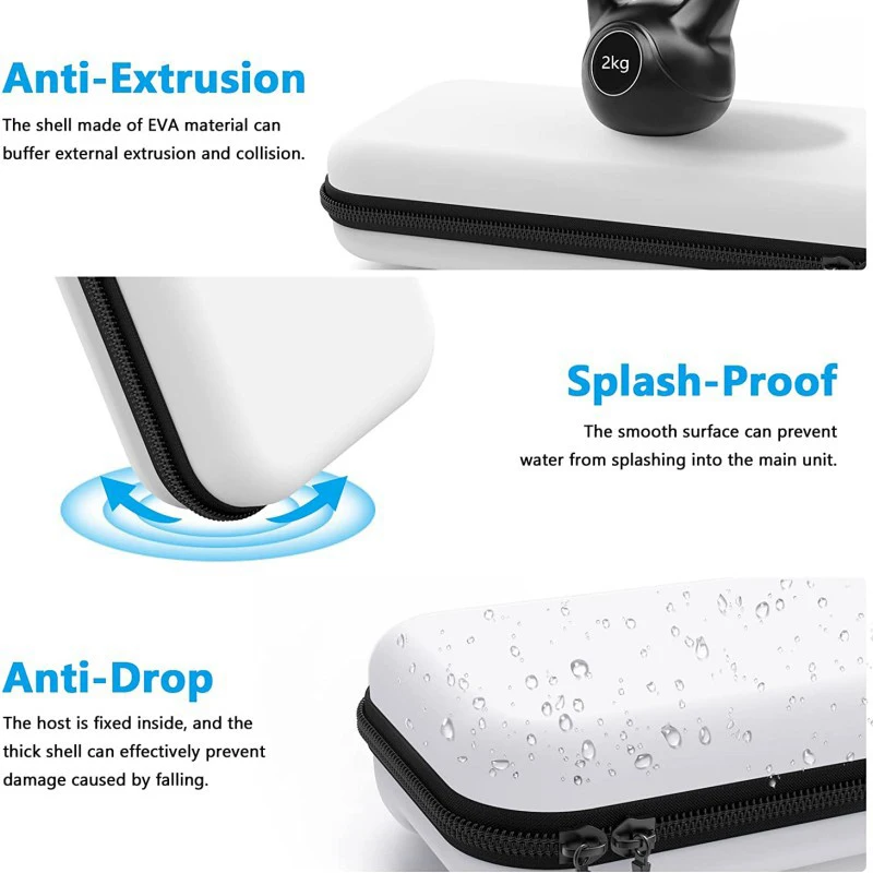 Nintendo Switch Cord Storage Bag Portable Waterproof Hard Case Protection Nintendo Switch Gaming Machine Storage Bag Accessories