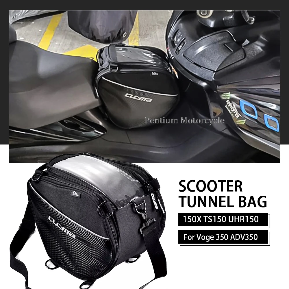 ADV350 Adventure Motorcycle Scooter Tunnel Seat Bag For Honda ADV 350 For Voge 350 SYM 150X TS150 UHR150 Saddle Bags motorcycle fanny pack