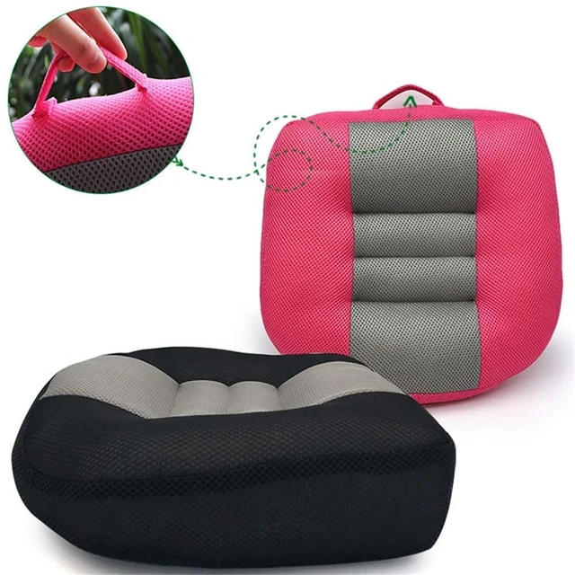 Portable Heightening Thickening Car Cushions Non-slip Breathable Mesh Lift  Seat Pad Automobiles Auto Height Boosts Seat In Stock - AliExpress