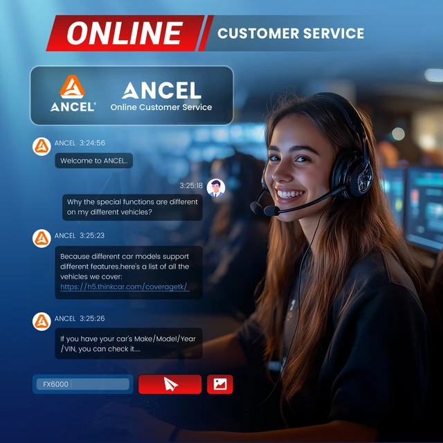 ANCEL FX6100 OBD2オートスキャナー 全システム診断 双方向通信 CAN FD