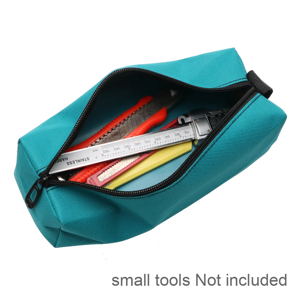 DIYWORK Tool Bag Portable Oxford for Screws Nails Drill Bit Metal Parts Waterproof Organizer Tools Packaging Hand Storage Bag 2