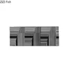 Zebra Stripes Jewelry Boxes Natural Wood Rectangle Cosmetic Jars Dresser Table Desk Decoration Exquisite Jewelry Storage Jar 2
