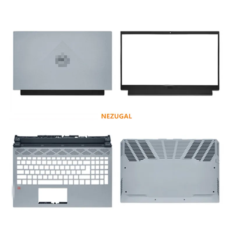 

Задняя крышка ЖК-дисплея для Dell G15 5510 5511 5515/Передняя крышка ЖК-дисплея/задняя крышка клавиатуры с упором для ладони/Нижняя крышка A B C D серого цвета