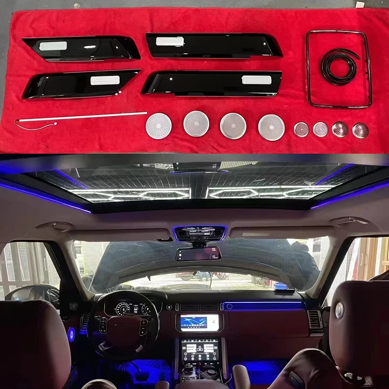 

For Range rover Vogue 2013 -2017 sport 13-21 Replace style Inter door Ambient light decorate light executive Edition