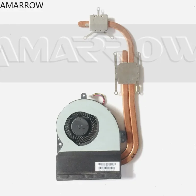 Asus 노트북용 오리지널 방열판 냉각 선풍기 CPU 쿨러, K53SV K53S X53SV A53S CPU 방열판